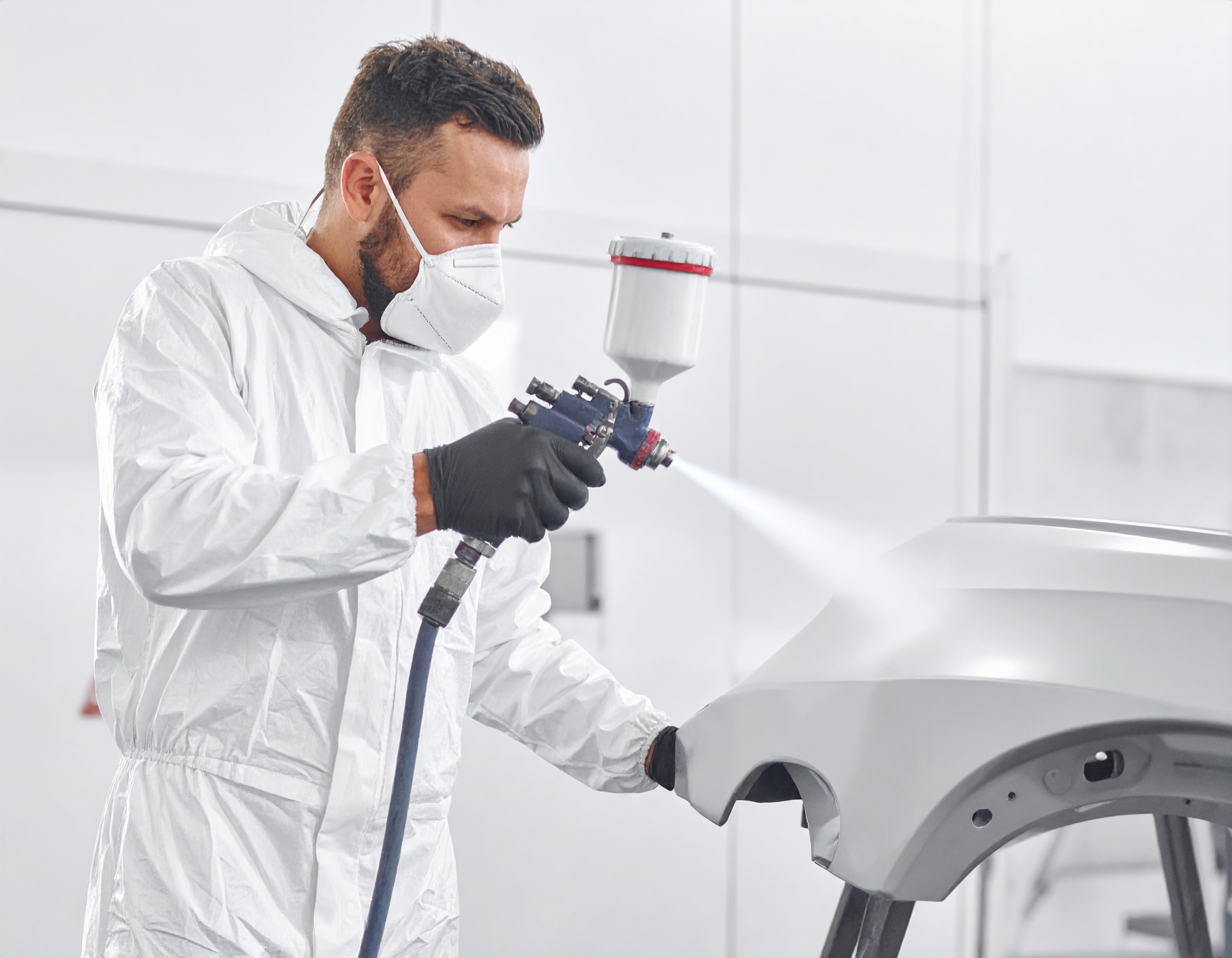 Firefly_Man powder coating a part 878651